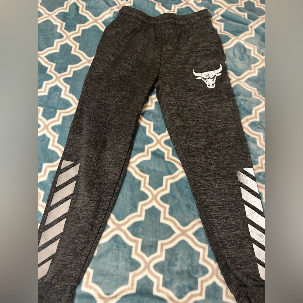 NBA Black Joggers with Gray Details